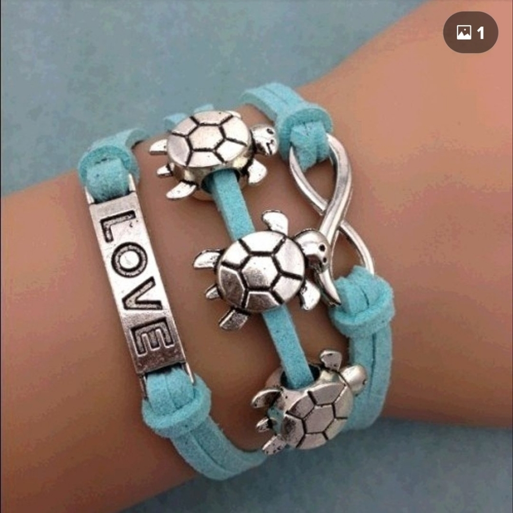 Infinity Love Turtle Bracelet 🐢💕♾